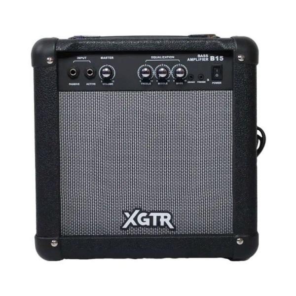 Amplificador Bajo 15W Negro - XGTR B-15