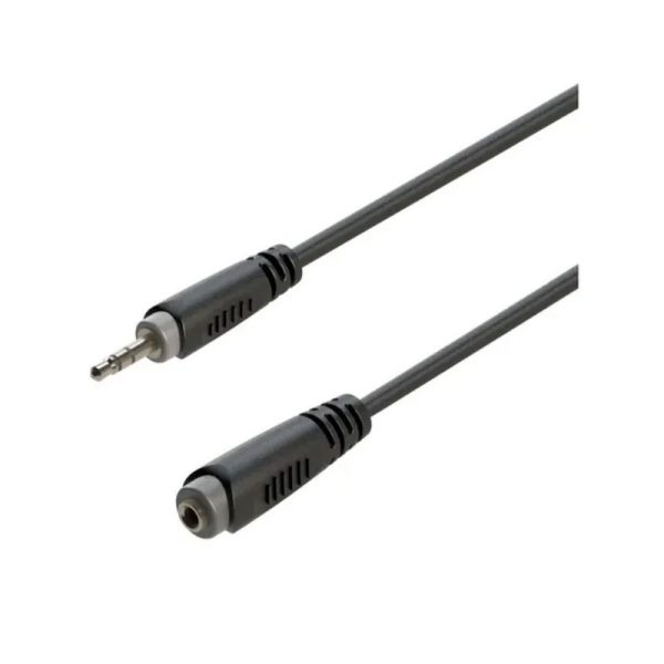 Cable Extensión Mini Plug Hembra 3.5mm 3mts - Roxtone RACC260L3
